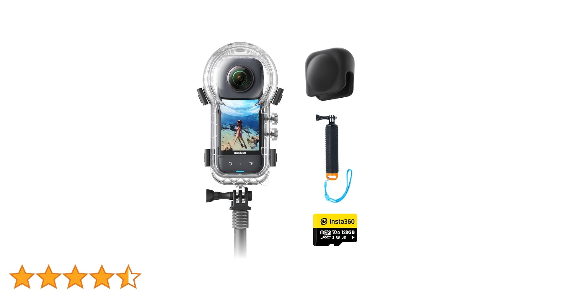 Amazon | Insta360 X3 ｜360度カメラ アクションカメラ 新型1/2